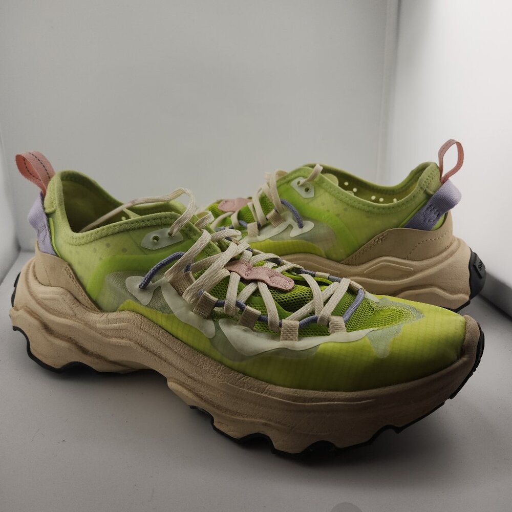 SOREL Kinetic Breakthru Tech Size 9 Lime Green -- Worn Once!